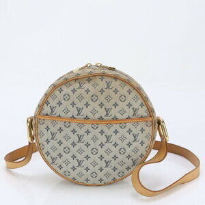 Louis Vuitton Monogram Jeanne Leather Crossbody Bag Hand Blue